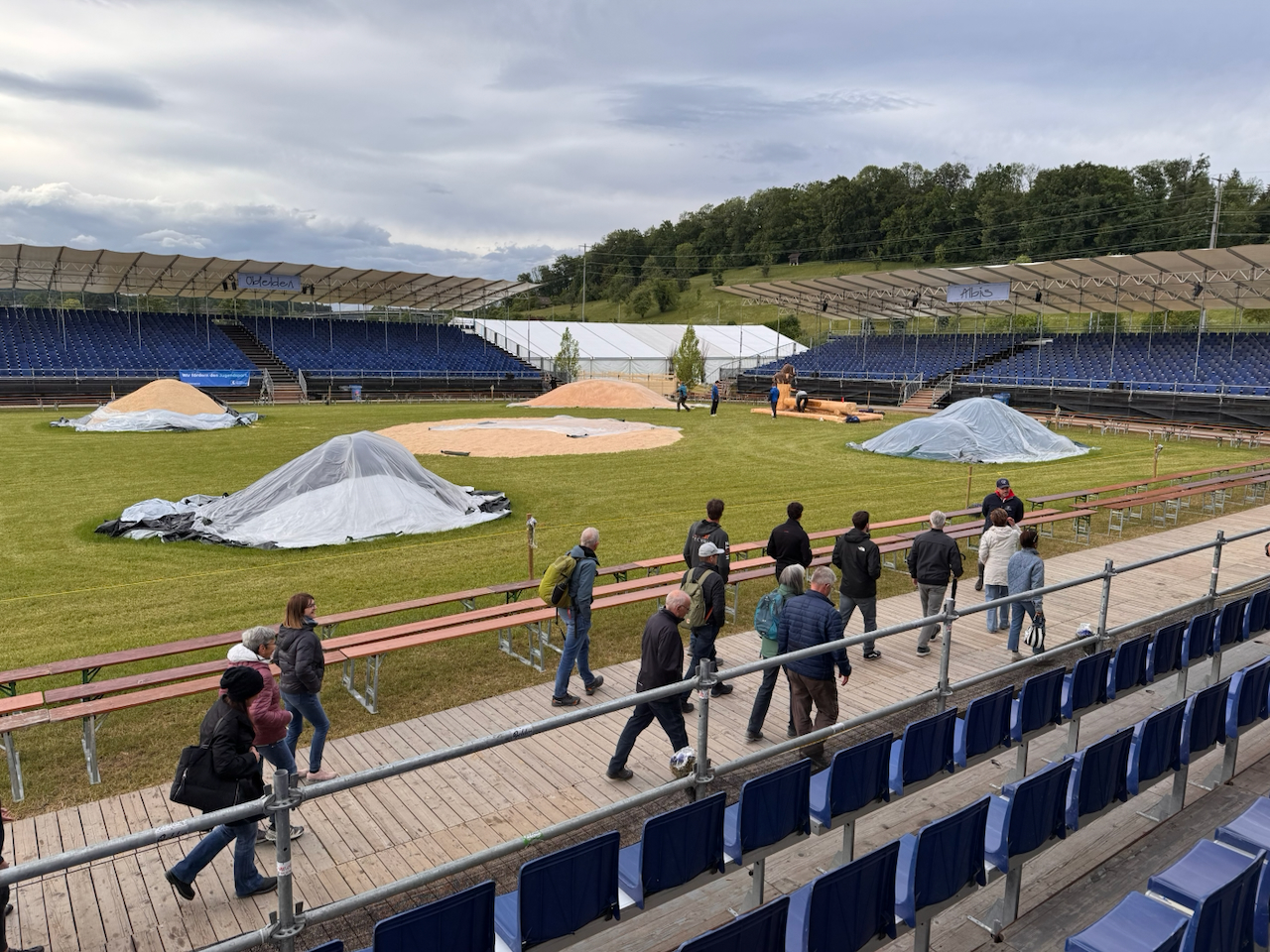 Das Schwingfest vor unserer Haustüre
